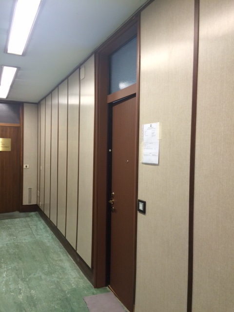 Il corridoio di Corso Venezia 8