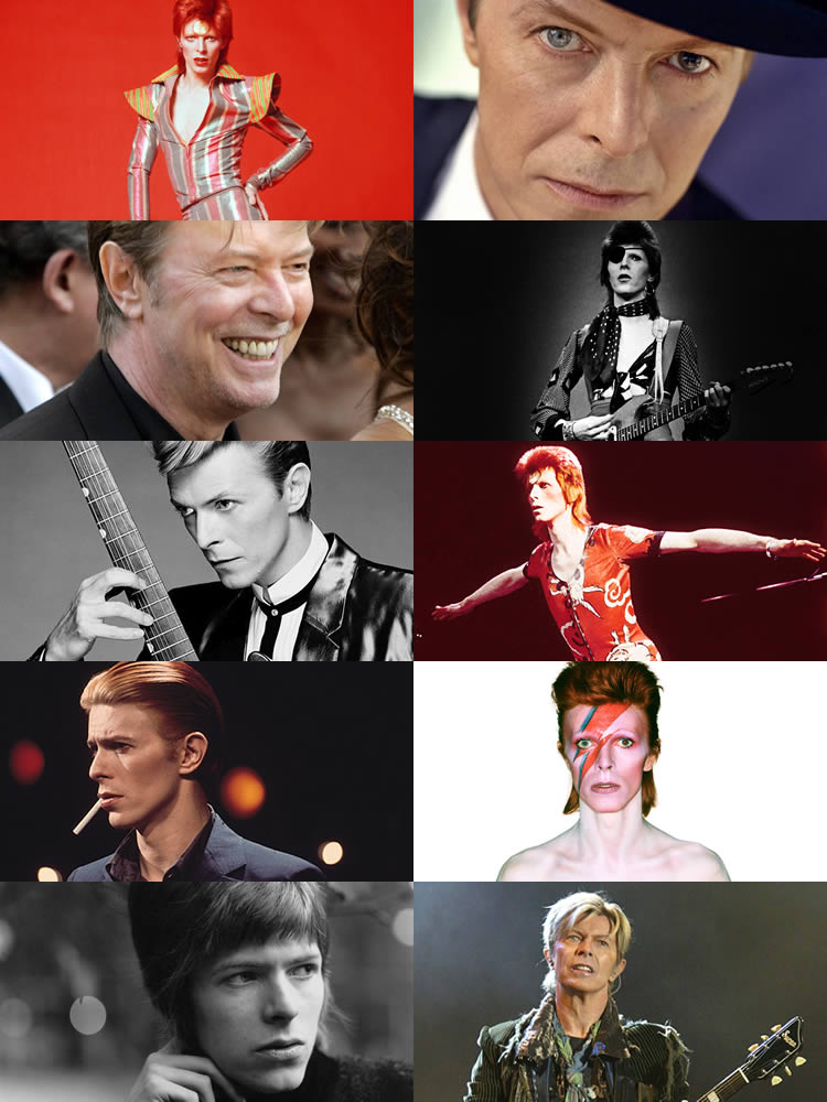 I tanti volti di David Bowie